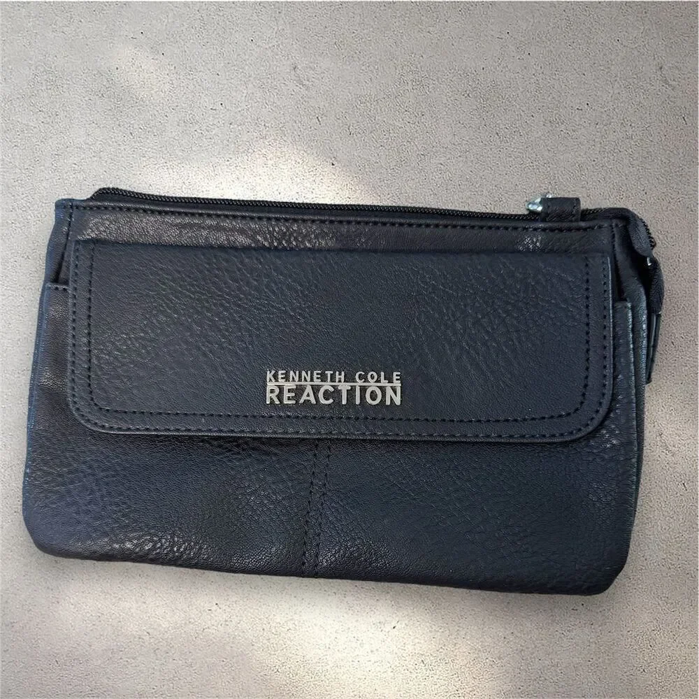 Kenneth Cole Reaction Black Mini Crossbody Bag